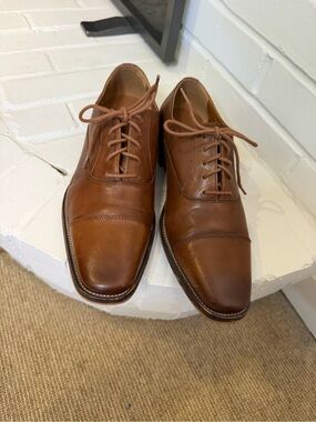 Nordstrom Men’s Kensington Cap Toe Leather Oxford – Tan / Light Brown